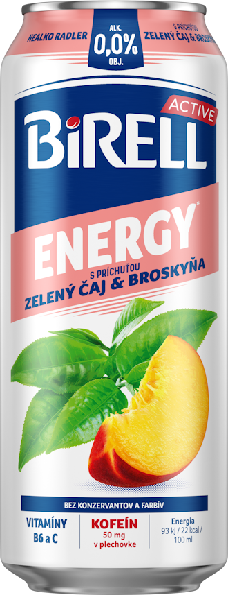 Energy Zelený čaj & Broskyňa
